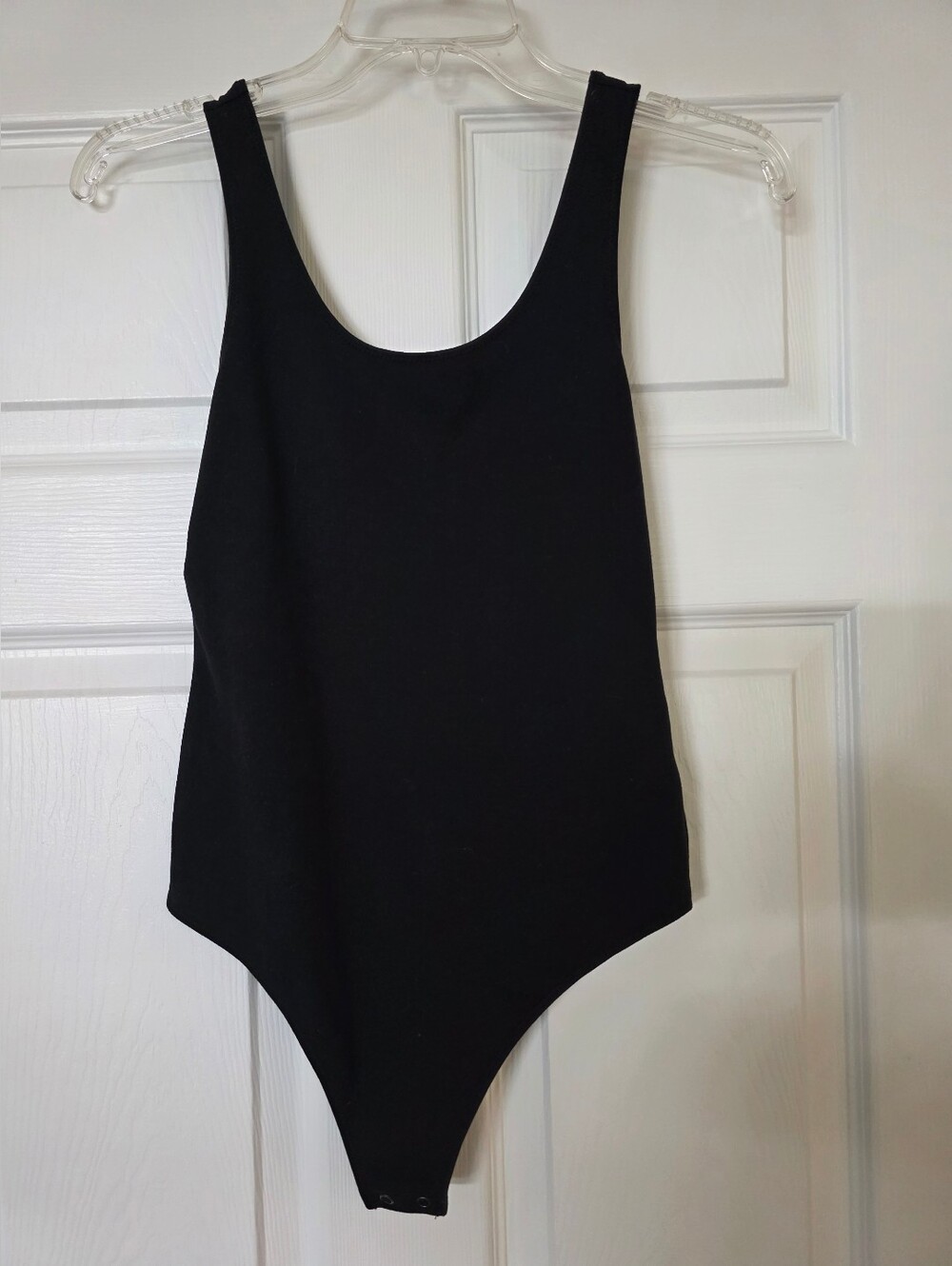 American Eagle Outfitters Black Womans Sleeveless One-Piece Bodysuit Size Small